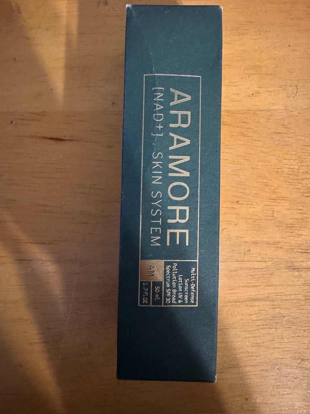 Aramore Nad+ Skin System Sunscreen SPF30 50ML